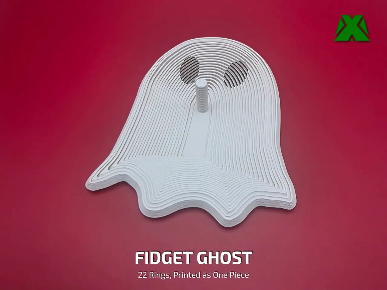 Fidget Ghost — modelo 3D