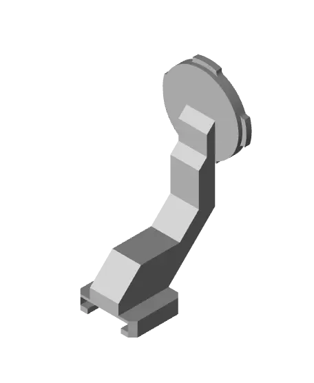 Cold Shoe Mount for Quad Lock® iPhone Case — modelo 3D