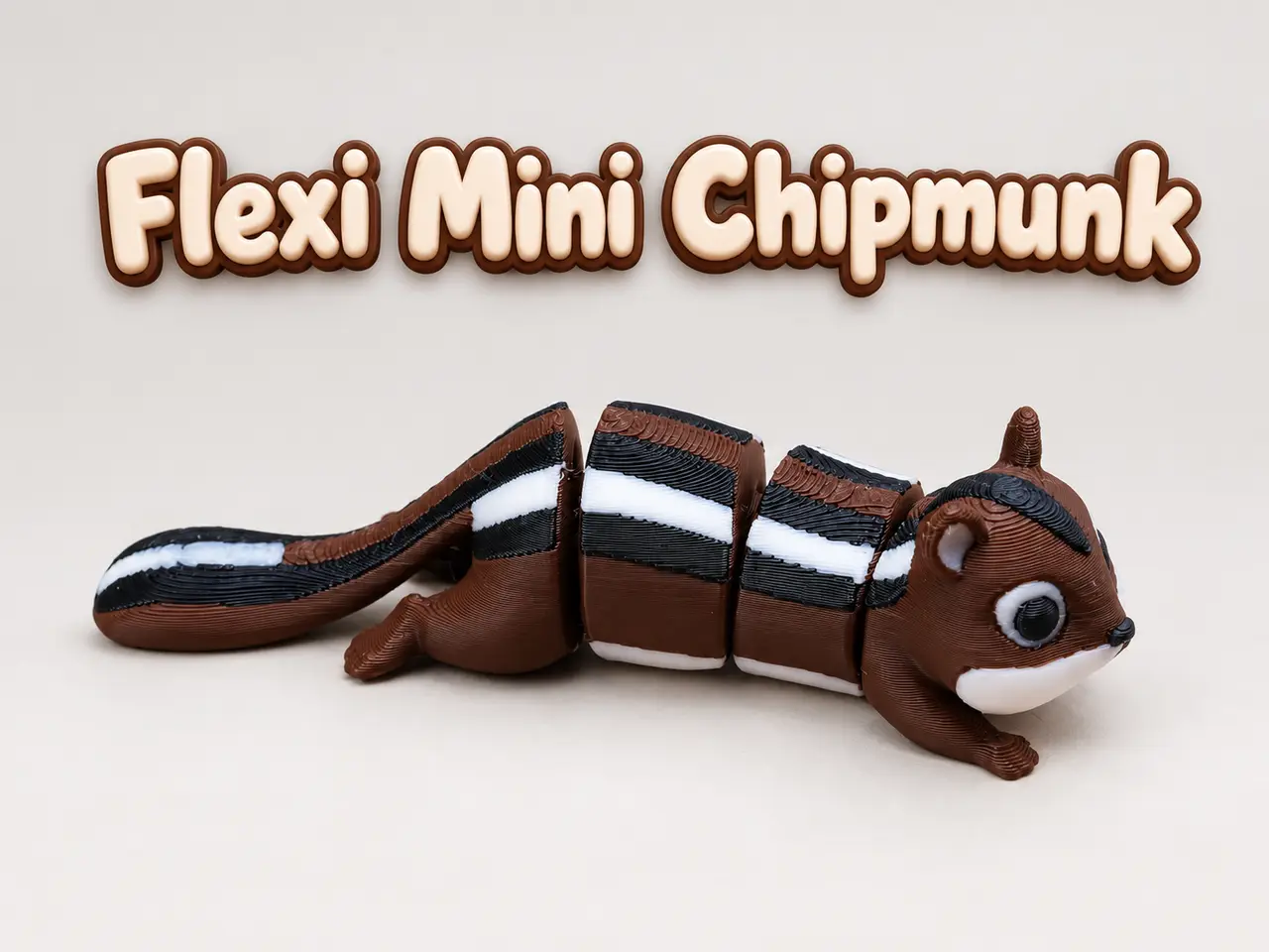 Flexi Mini Chipmunk — modelo 3D