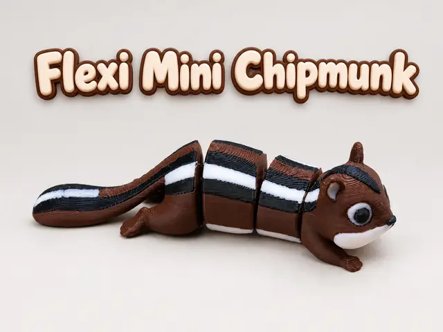 Flexi Mini Chipmunk — modelo 3D