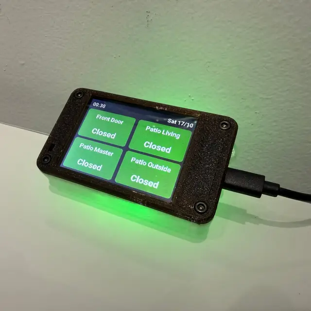 ESP32 2432S028 CYD case With UART Cutout — modelo 3D
