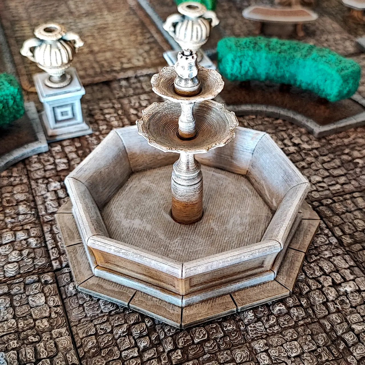 Garden Fountain — modelo 3D