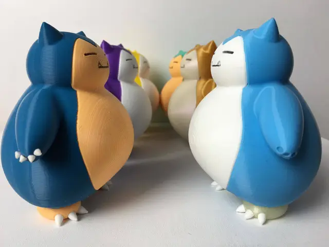 Snorlax / Pokemon / Ronflex / 卡比獸 / カビゴン — modelo 3D