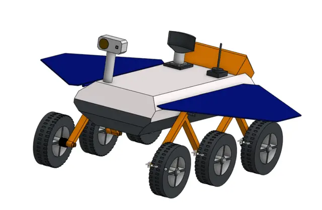 Rocky Boger 1 (Rover) — modelo 3D