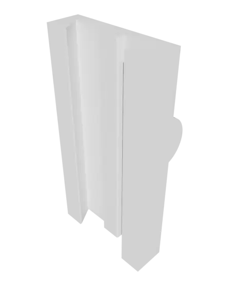 tripod holder for sliding plate.obj — modelo 3D