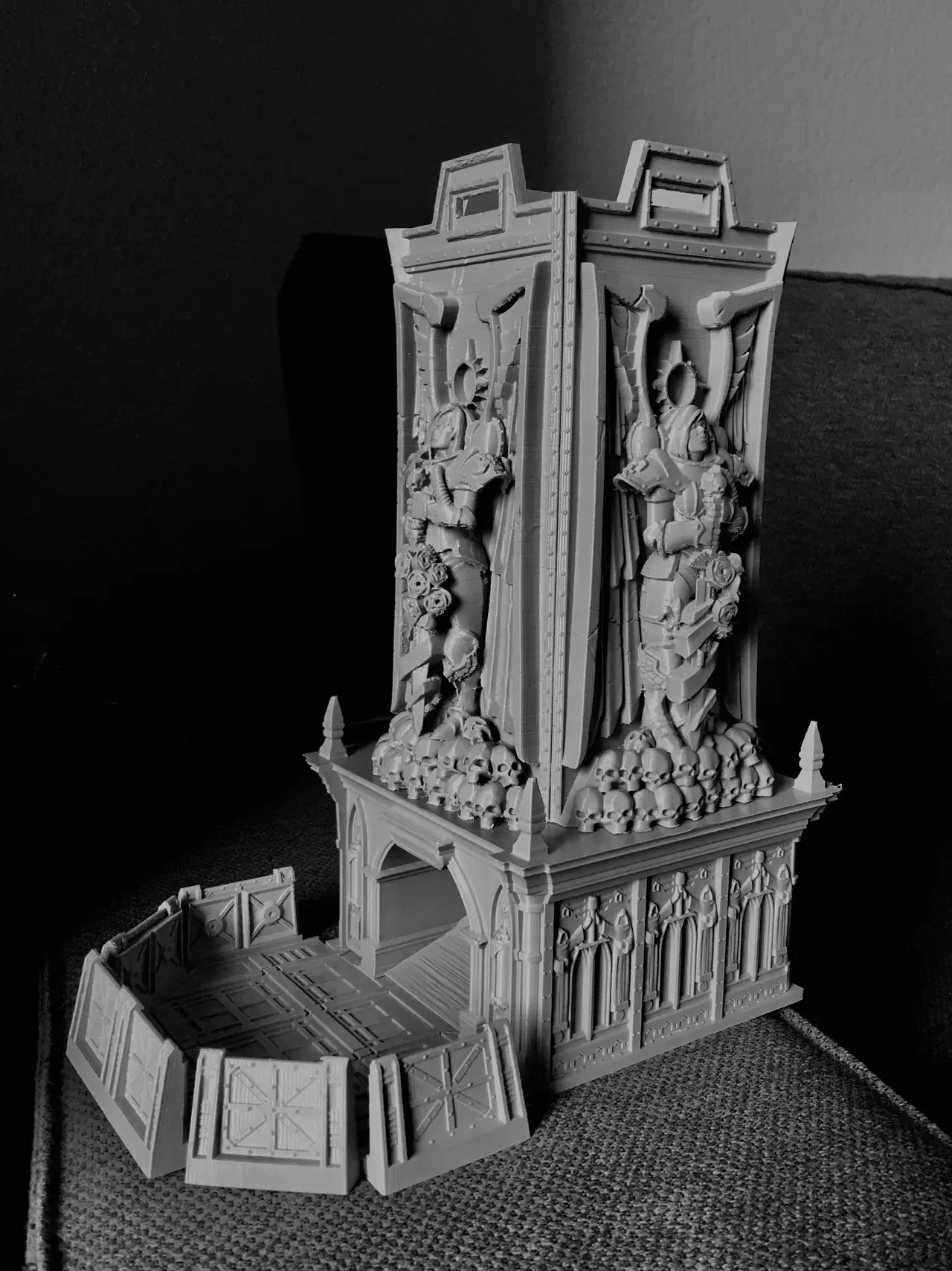 Warhammer Fortress of Sacrifice Dice Tower — modelo 3D