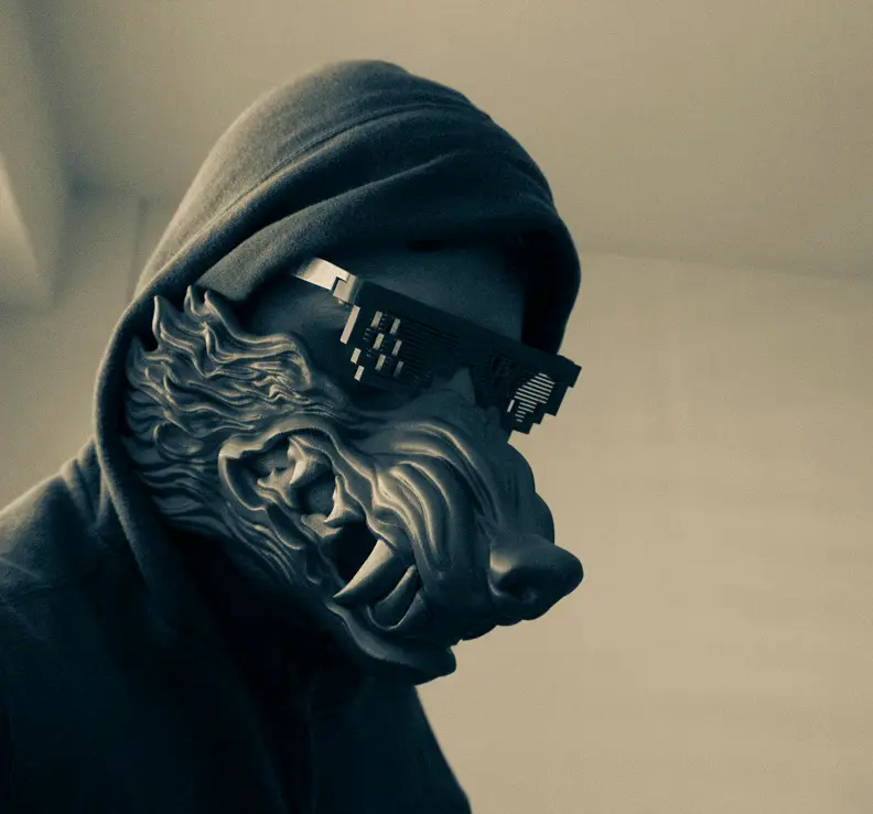 Wolf Mask — modelo 3D