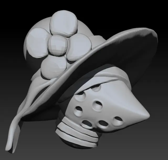 Lady Alice - Head — modelo 3D