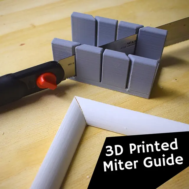 Miter Guide for Woodwork and Trim — modelo 3D