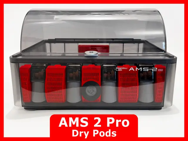 AMS 2 Pro Dry Pods - Multiple Sizes and Funnel — modelo 3D