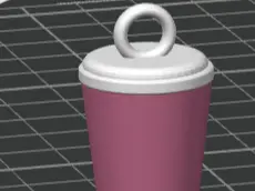 كوب قهوة — modelo 3D