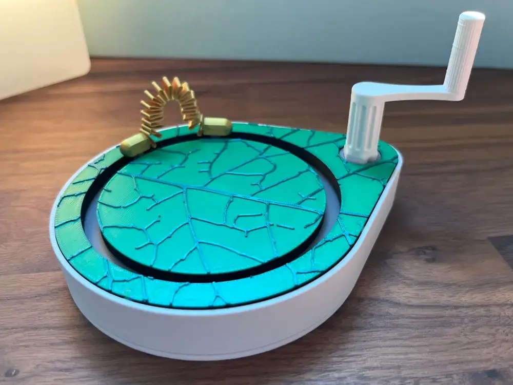 Inchworm Caterpillar Automaton — modelo 3D