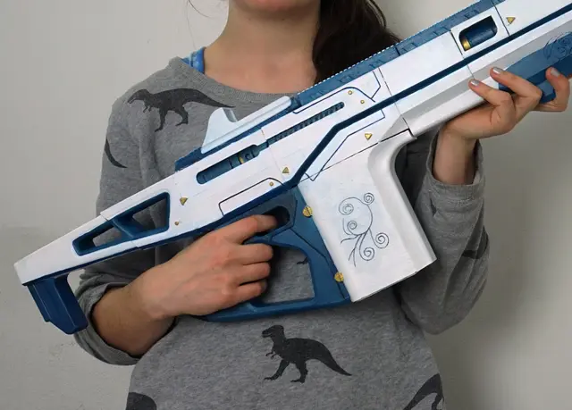 Monte Carlo Auto Rifle From Destiny — modelo 3D