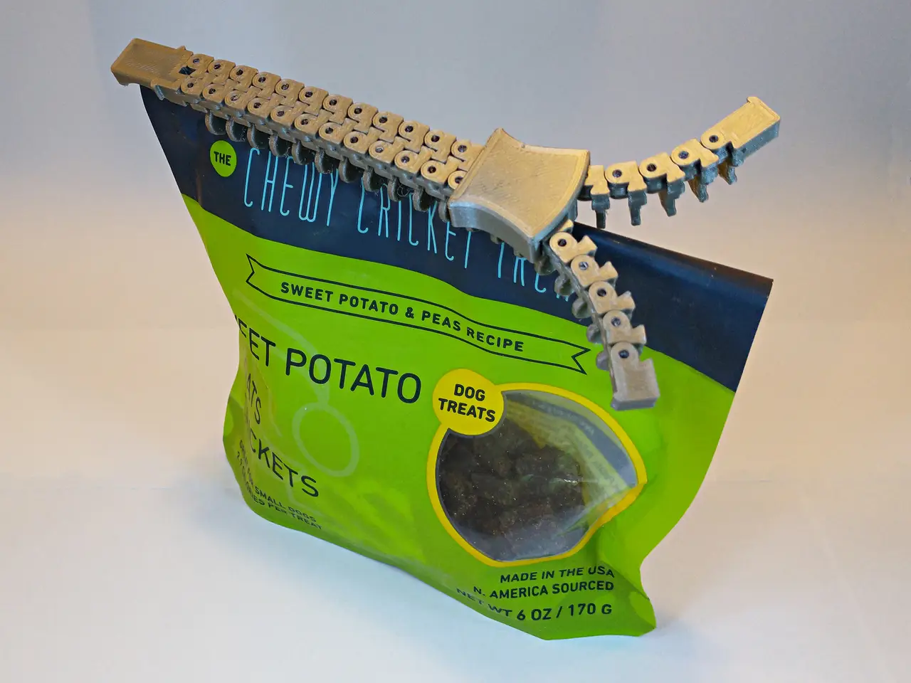 Zippy Bag Clip (print-in-place-ish) — modelo 3D