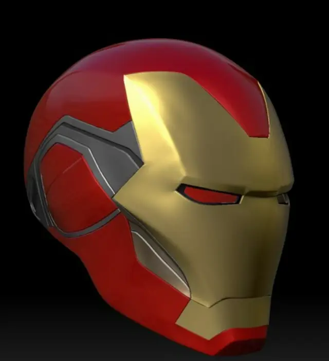 iron man mk85 helmet — modelo 3D
