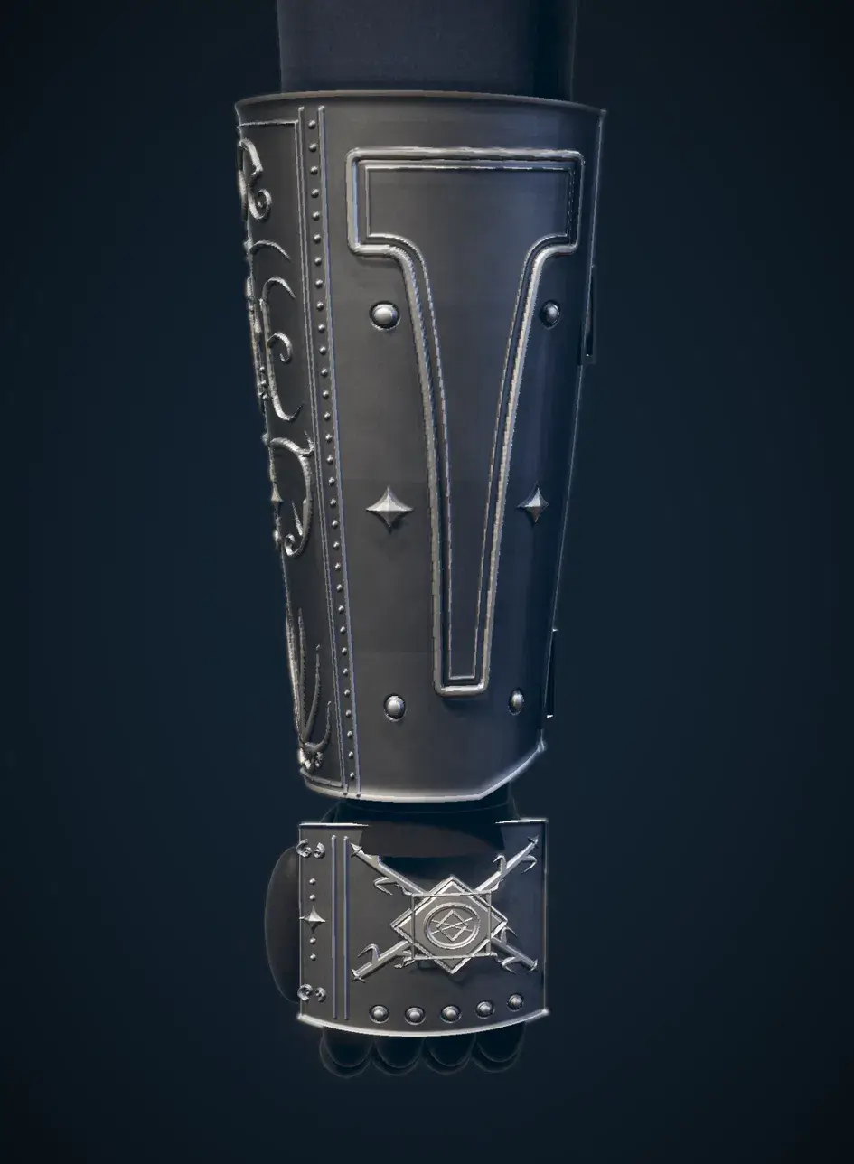 Doom Hand Plate — modelo 3D