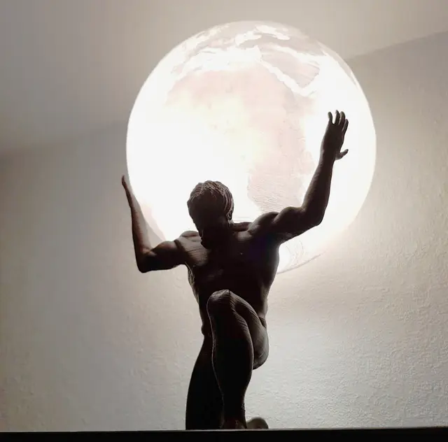 Atlas lamp — modelo 3D