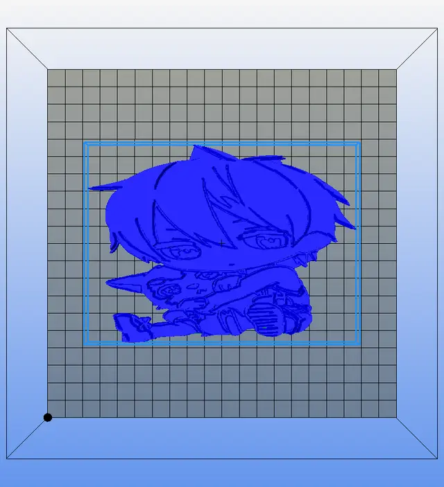 bas-relief-anime-manga-kid-with-animal-bois — modelo 3D