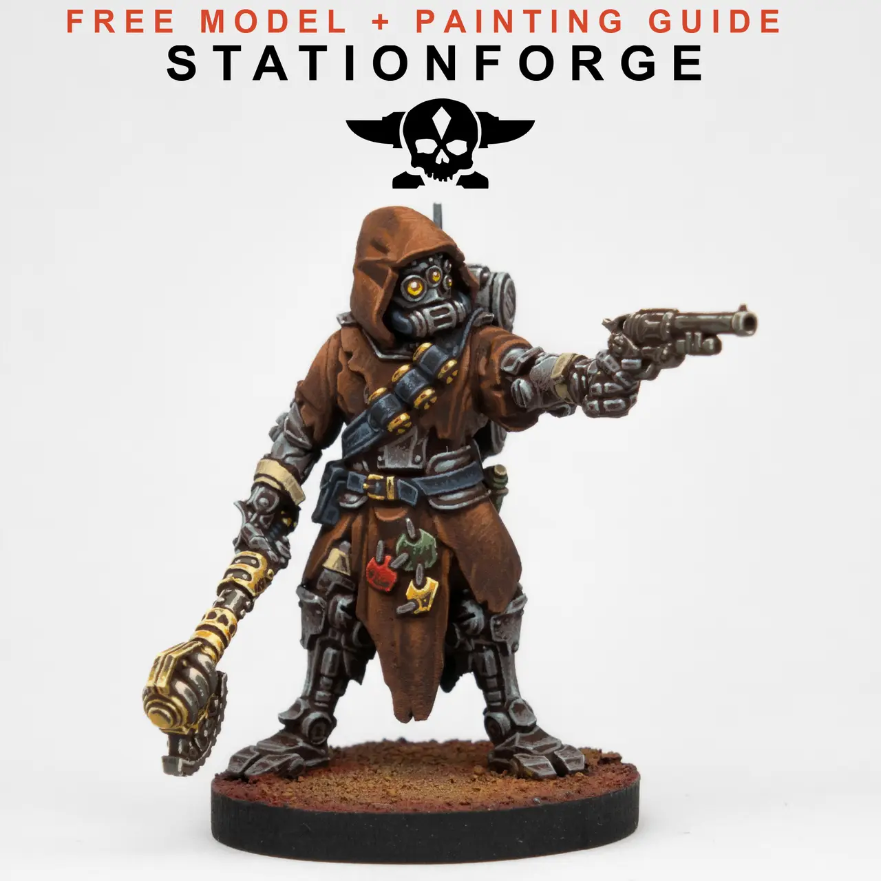 Scavenger Ranger Painting Guide + Model — modelo 3D