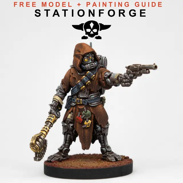 Scavenger Ranger Painting Guide + Model — modelo 3D