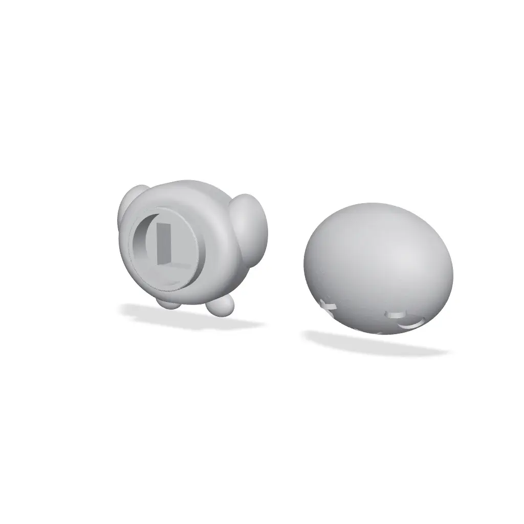 Frog Clicker | Kawaii Desk Fidget Clicker — modelo 3D
