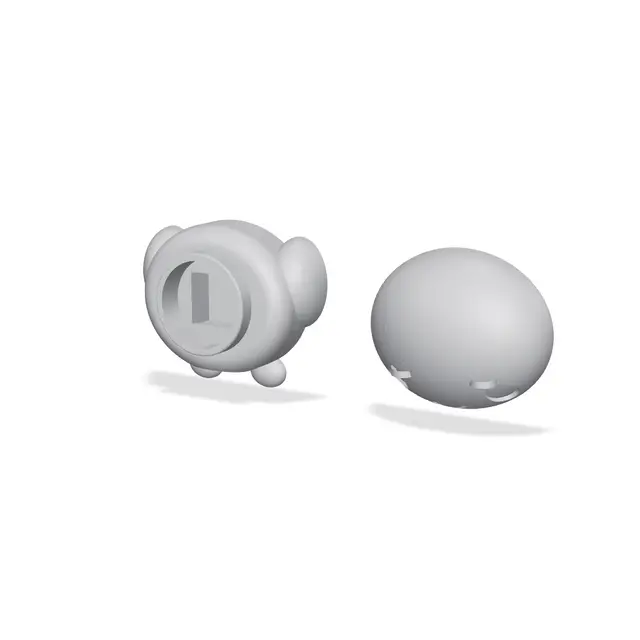 Frog Clicker | Kawaii Desk Fidget Clicker — modelo 3D