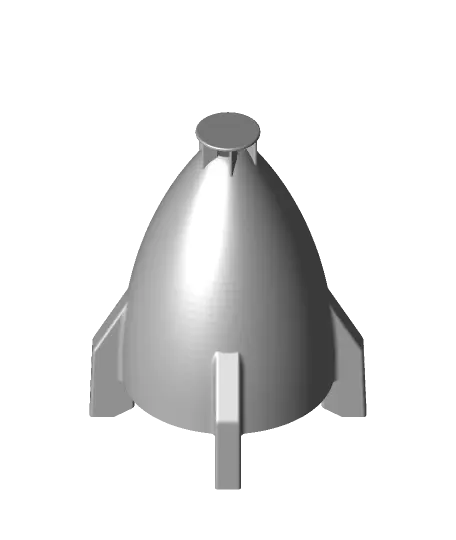 Water Sprinkler Rocket — modelo 3D