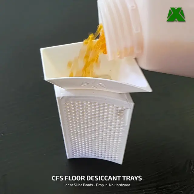 Bottom CFS Desiccant Holder — modelo 3D