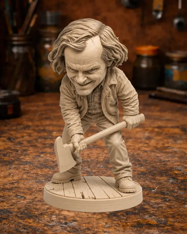 Jack Torrance – The Shining Horror Figure — modelo 3D