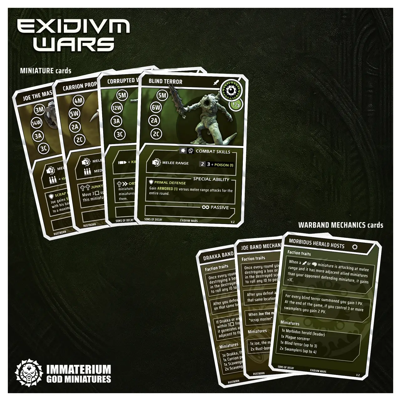EXIDIVM WARS - Playing cards (V2) — modelo 3D