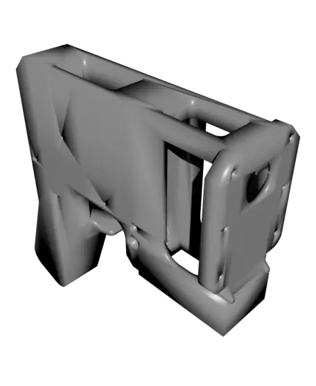 Mini Nerf Blaster v2 — modelo 3D
