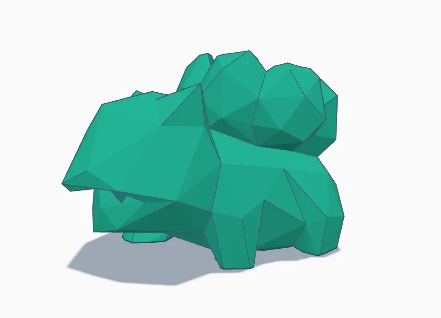 Bulbasaur Candy Holder — modelo 3D