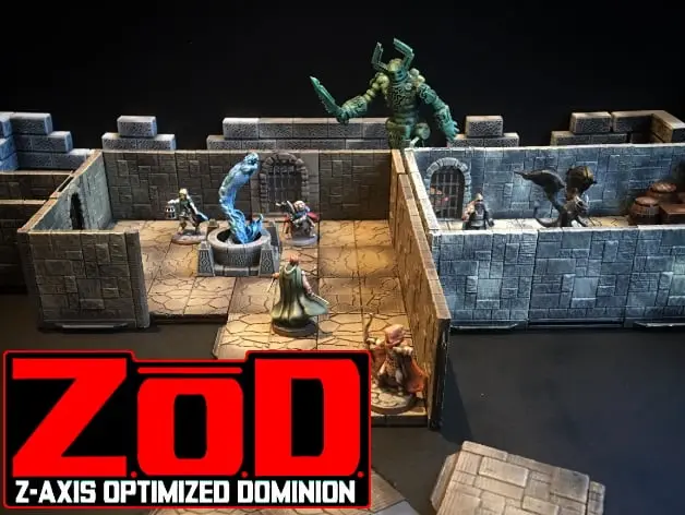 Z.O.D. Terrain Tiles (Core Set) — modelo 3D