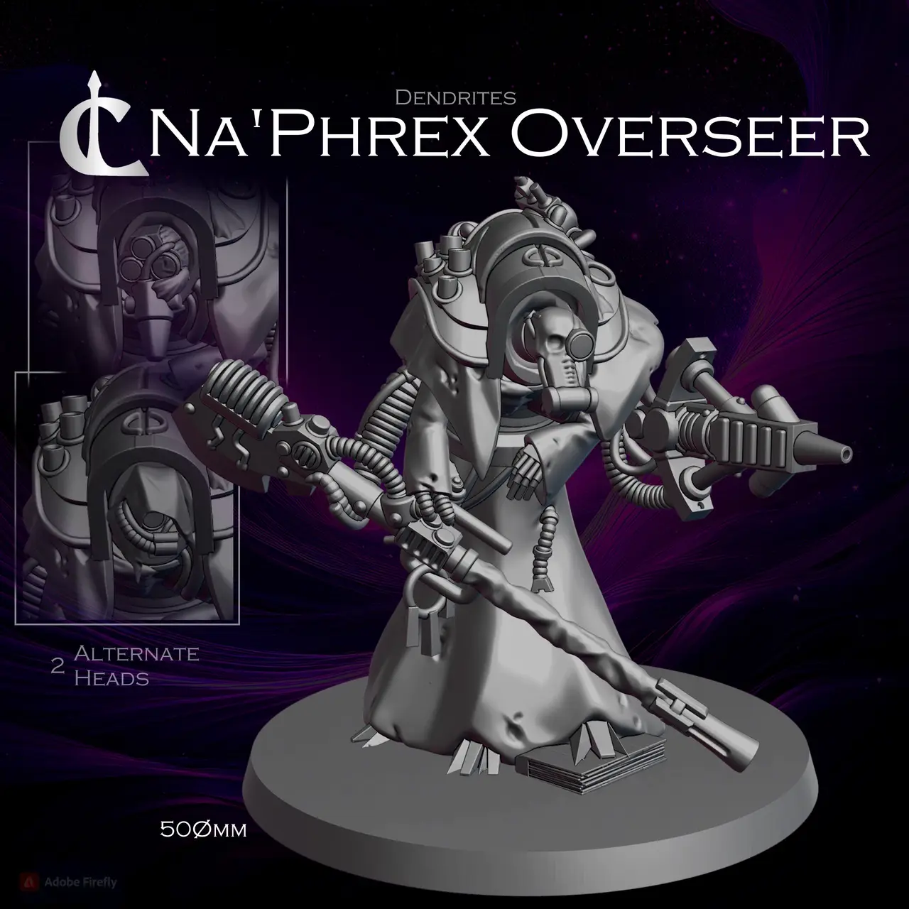 Free - Na'Phrex Overseer - Presupported — modelo 3D