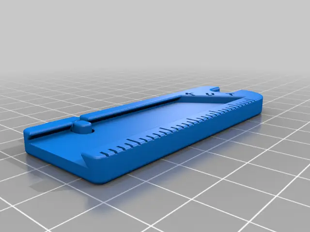 (K.U.T) Keychain Utility Tool — modelo 3D
