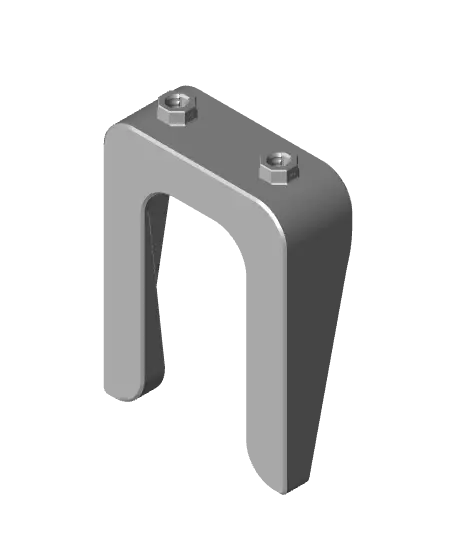 ANGLED Ryobi/Milwaukee Drill Holder for Multiboard — modelo 3D