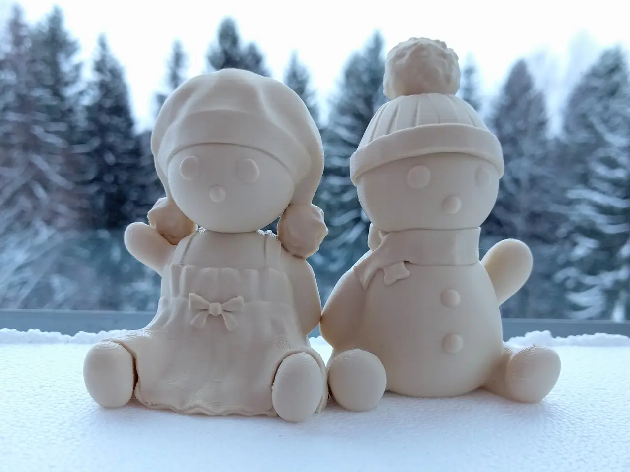 Snowchildren — modelo 3D