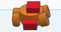 chicken car — modelo 3D
