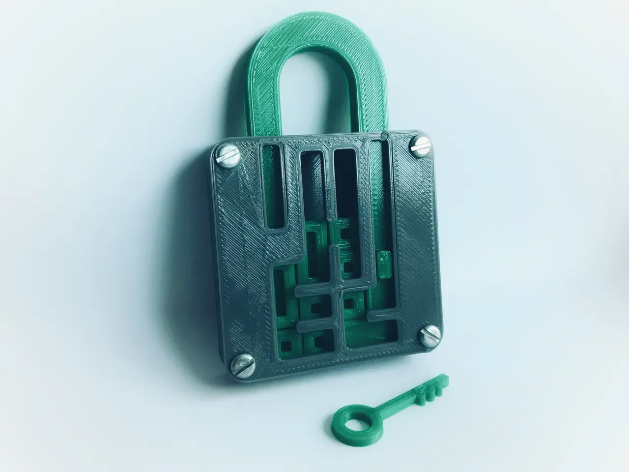 Puzzle Lock // Sliding Puzzle — modelo 3D