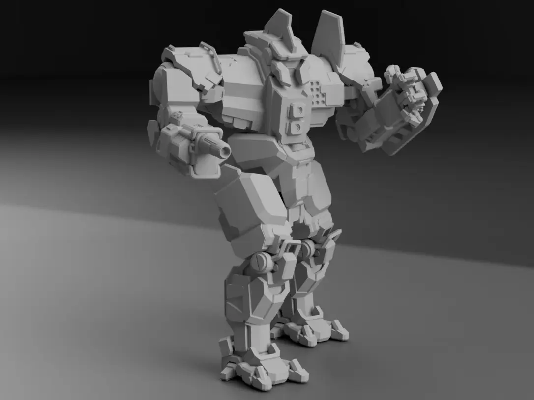 CN9-A1 Centurion for Battletech — modelo 3D