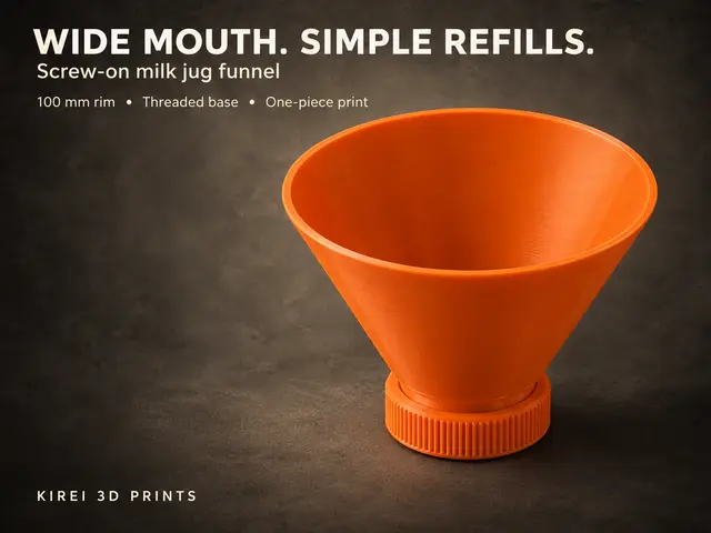 Milk Jug Funnel — modelo 3D