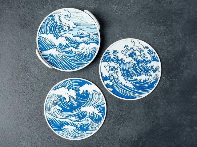 Wave Coasters — modelo 3D