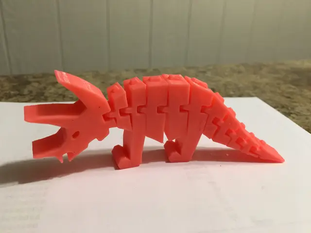 Flexi Triceratop — modelo 3D