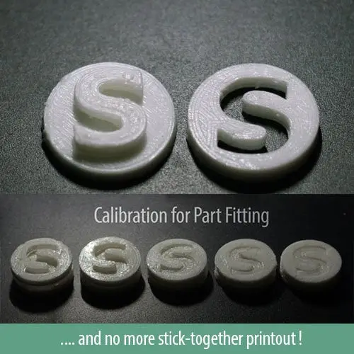 Part Fitting Calibration — modelo 3D