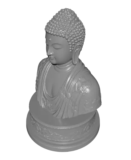 Buddha Serenity – Spiritual Series — modelo 3D