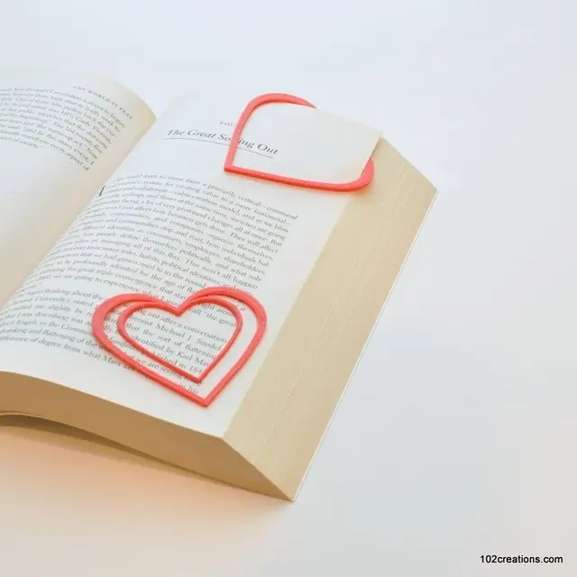 Heart Bookmark — modelo 3D