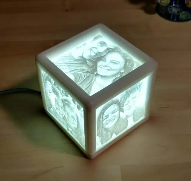 LithoLamp 5V USB Box — modelo 3D