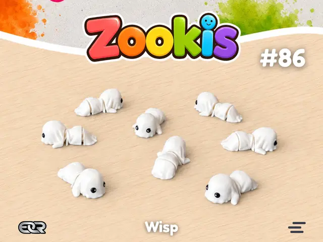 Zookis - Wisp (ghost) #86 — modelo 3D