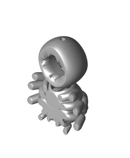 flexy spider halloween — modelo 3D