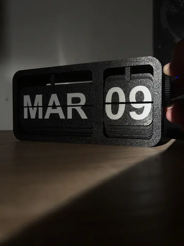 Flip Calendar — modelo 3D